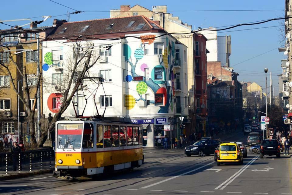 Sunny Studio On Ulica Lyuben Karavelov Sofia Exterior foto